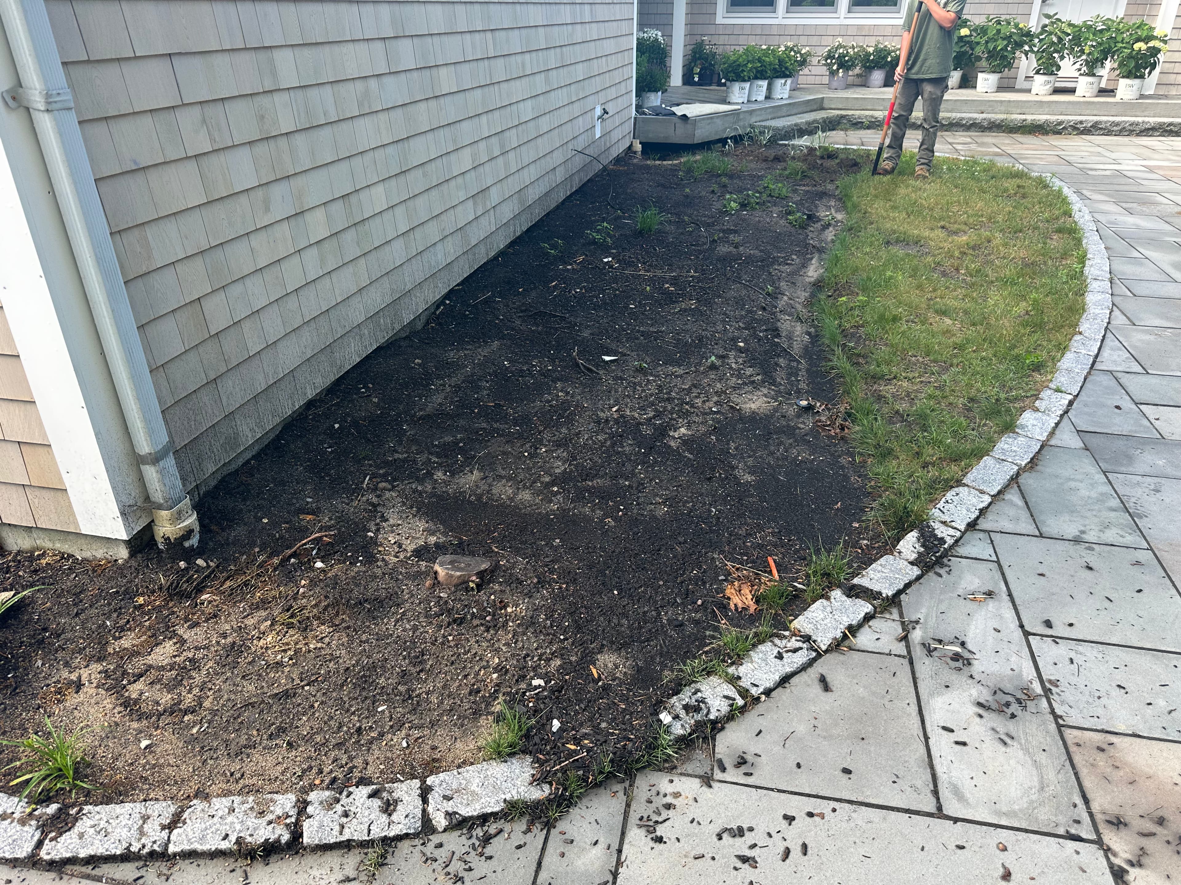 Project Perennial Garden Bed Cleanup and Mulch Installation With Real Curb Appeal image