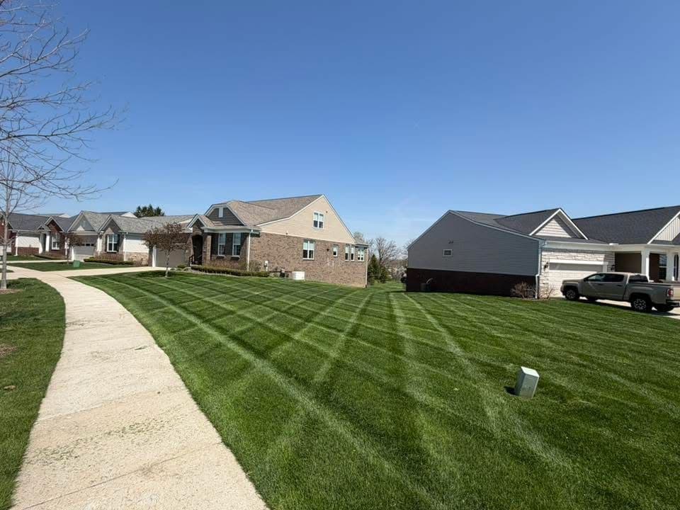Clean Mowing Stripes and a Lawn That Actually Looks Healthy