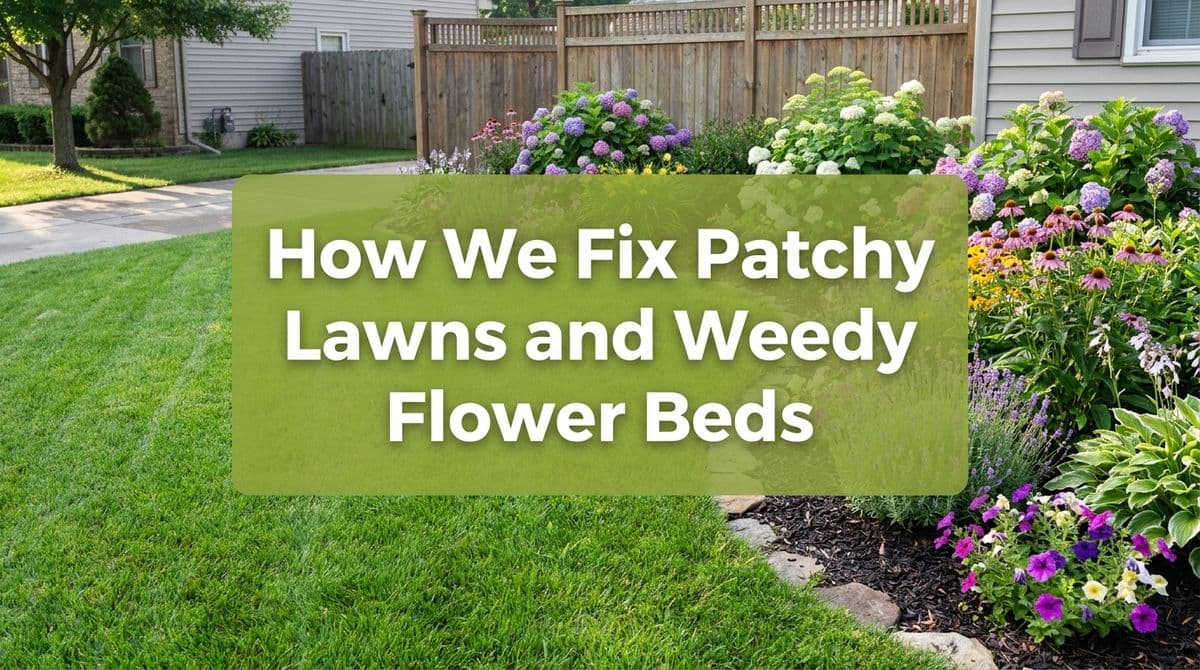 Featured post - How We Fix Patchy Lawns and Weedy Flower Beds